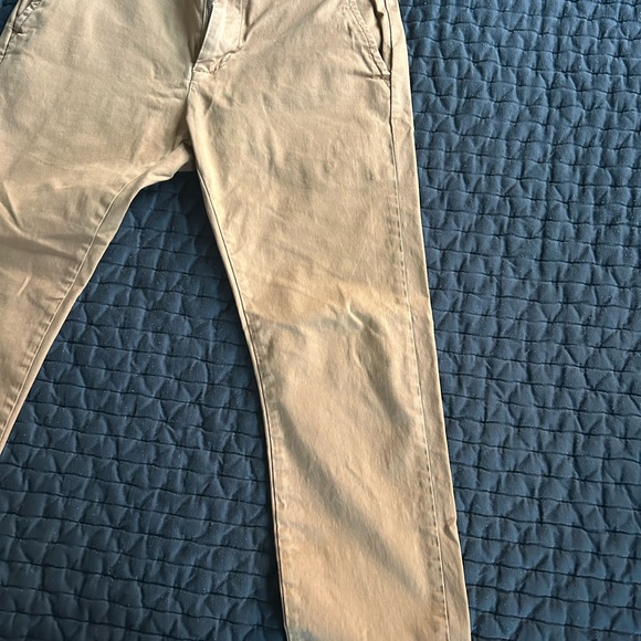 Cropped slim pants in brown size 30 - Picture 4 of 7
